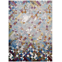 Lavendula Triangle Mosaic 5x8 Area Rug