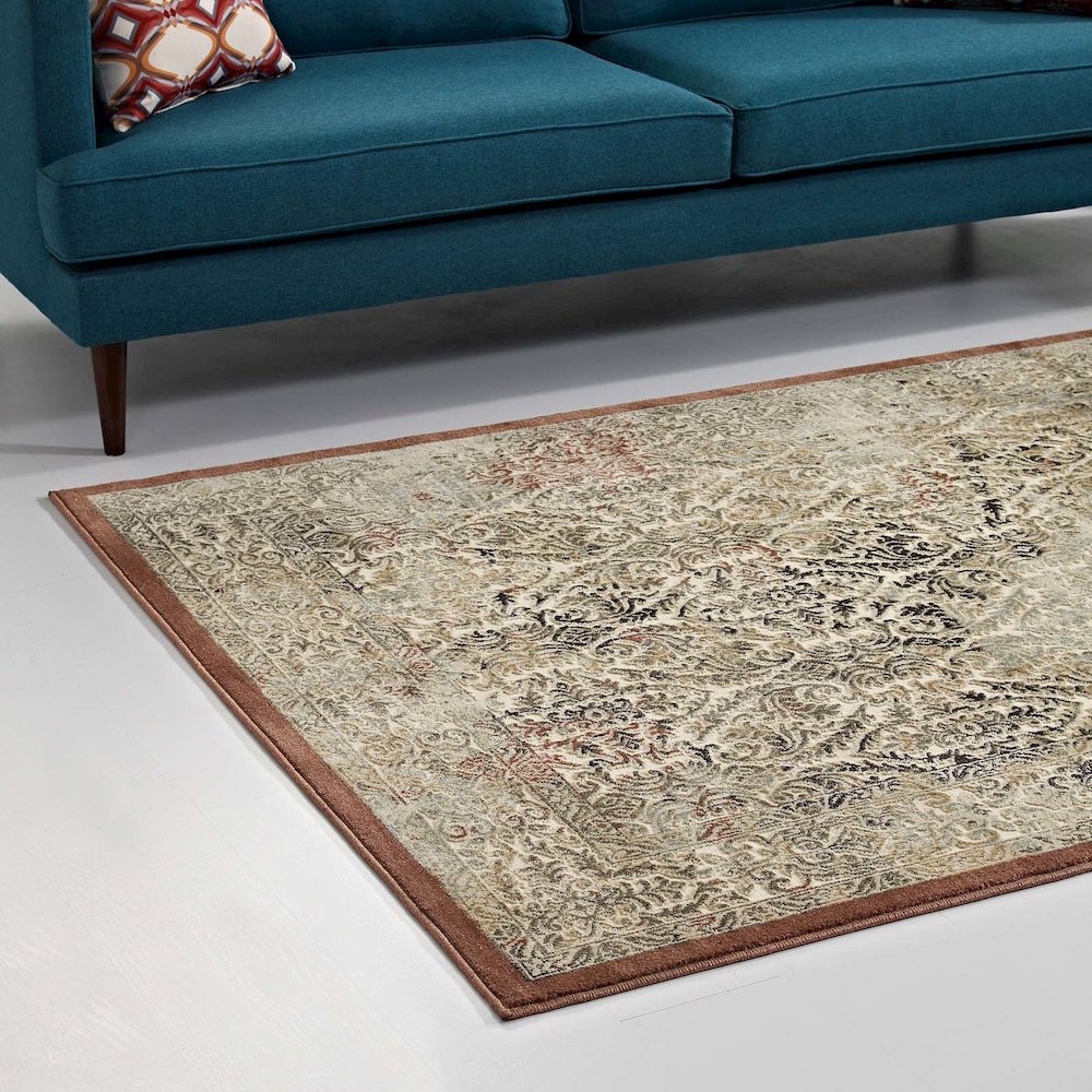 Hester Ornate Turkish Vintage 8x10 Area Rug