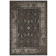 Berit Distressed Vintage Floral Lattice 5x8 Area Rug
