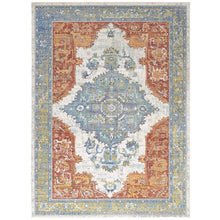 Citlali Distressed Southwestern Aztec 8x10 Area Rug