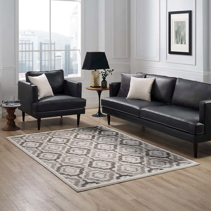 Kalinda Rustic Vintage Moroccan Trellis 8x10 Area Rug