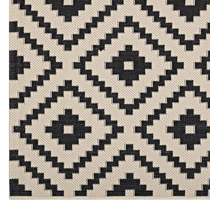 Perplex Geometric Diamond Trellis Indoor and Outdoor 8x10 Area Rug