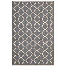 Avena Moroccan Quatrefoil Trellis Indoor and Outdoor 5x8 Area Rug