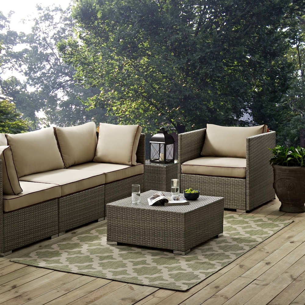 Cerelia Moroccan Trellis Indoor and Outdoor 9x12 Area Rug