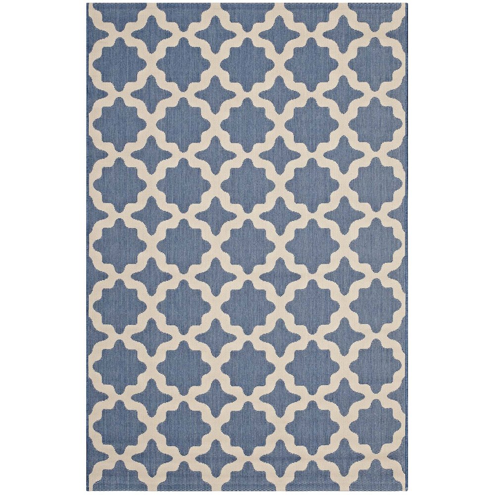 Cerelia Moroccan Trellis Indoor and Outdoor 5x8 Area Rug