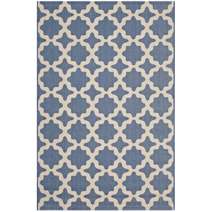 Cerelia Moroccan Trellis Indoor and Outdoor 5x8 Area Rug