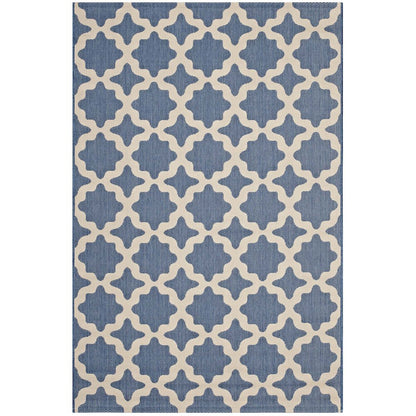 Cerelia Moroccan Trellis Indoor and Outdoor 9x12 Area Rug