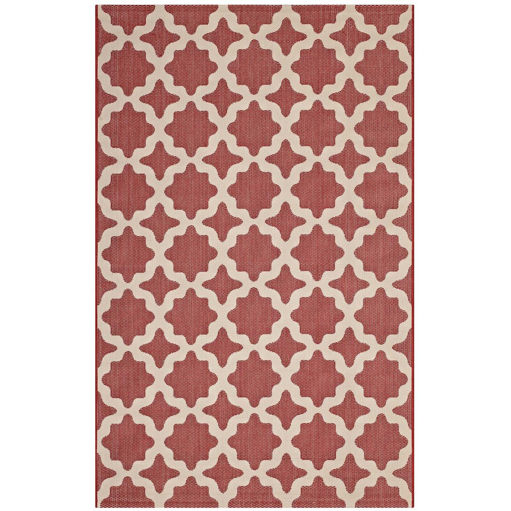 Cerelia Moroccan Trellis Indoor and Outdoor 8x10 Area Rug