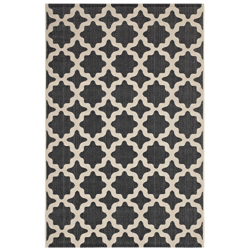 Cerelia Moroccan Trellis Indoor and Outdoor 4x6 Area Rug