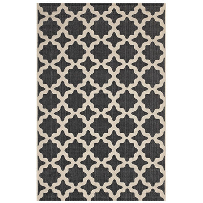 Cerelia Moroccan Trellis Indoor and Outdoor 4x6 Area Rug