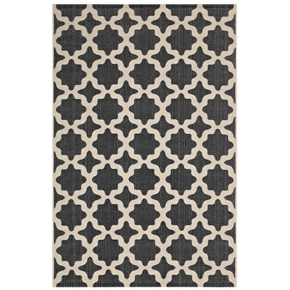 Cerelia Moroccan Trellis Indoor and Outdoor 5x8 Area Rug