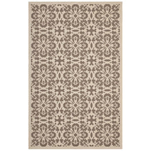 Ariana Vintage Floral Trellis Indoor and Outdoor 5x8 Area Rug