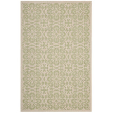 Ariana Vintage Floral Trellis Indoor and Outdoor 5x8 Area Rug