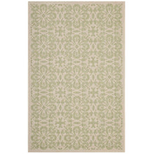 Ariana Vintage Floral Trellis Indoor and Outdoor 9x12 Area Rug