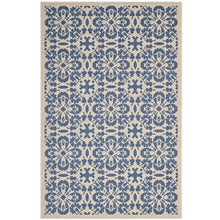 Ariana Vintage Floral Trellis Indoor and Outdoor 5x8 Area Rug