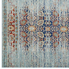 Naria Distressed Vintage Medallion 8x10 Area Rug