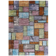 Success Nyssa Abstract Geometric Mosaic 4x6 Area Rug