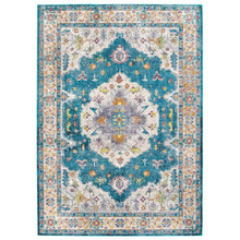 Success Anisah Distressed Floral Vintage Medallion 4x6 Area Rug