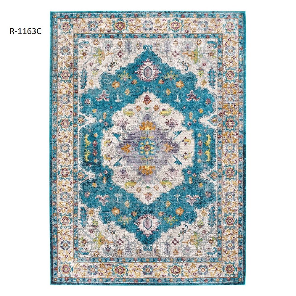 Success Anisah Distressed Floral Vintage Medallion 5x8 Area Rug