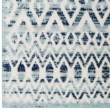 Tamako Diamond and Chevron Moroccan Trellis 8x10 Indoor / Outdoor Area Rug