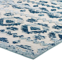 Takara Abstract Diamond Moroccan Trellis 8x10 Indoor and Outdoor Area Rug