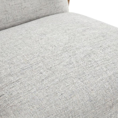 Performance Fabric Push Back Recliner Chair with Wood Arms for Living Room