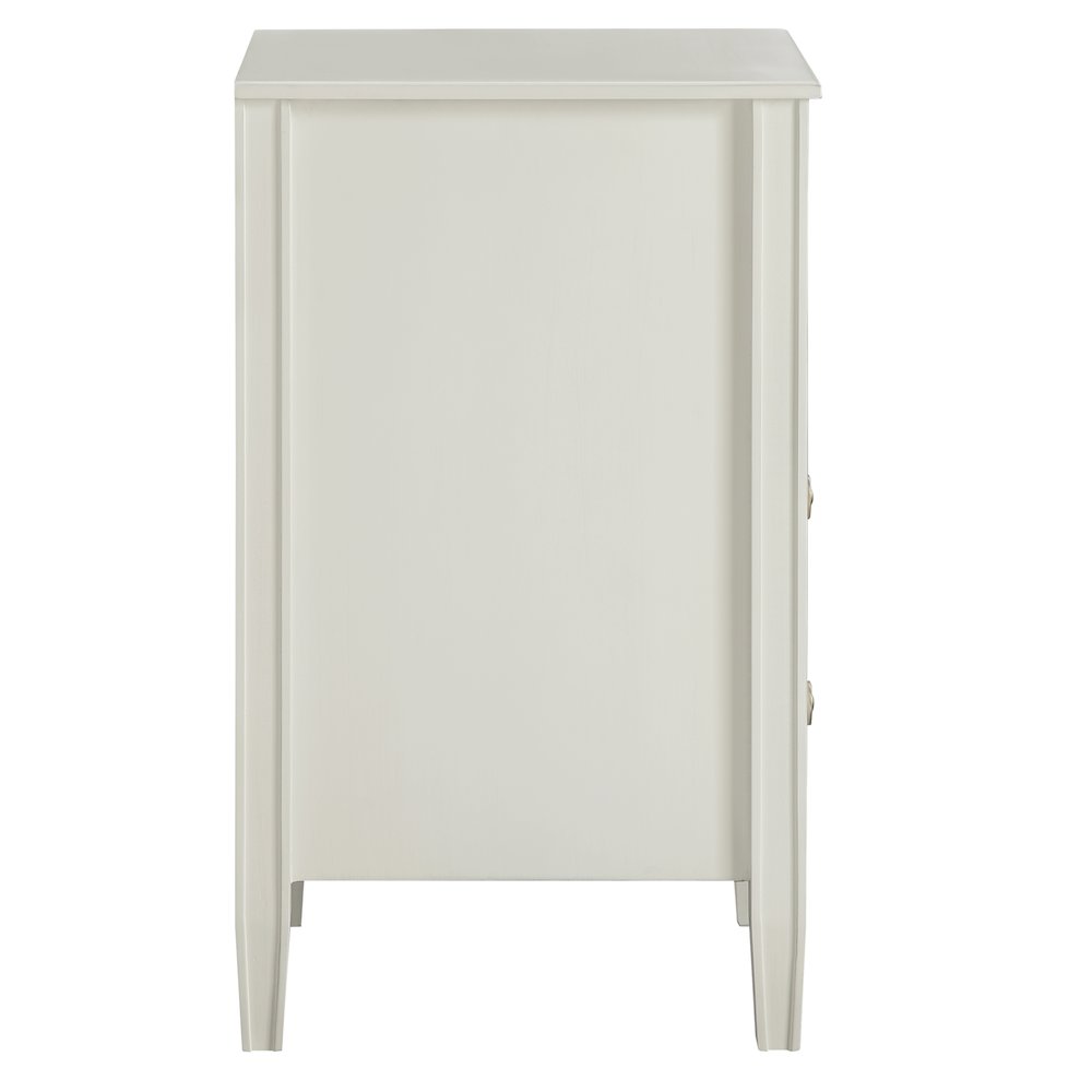 Winsley 2-drawer storage Nightstand - Antique White
