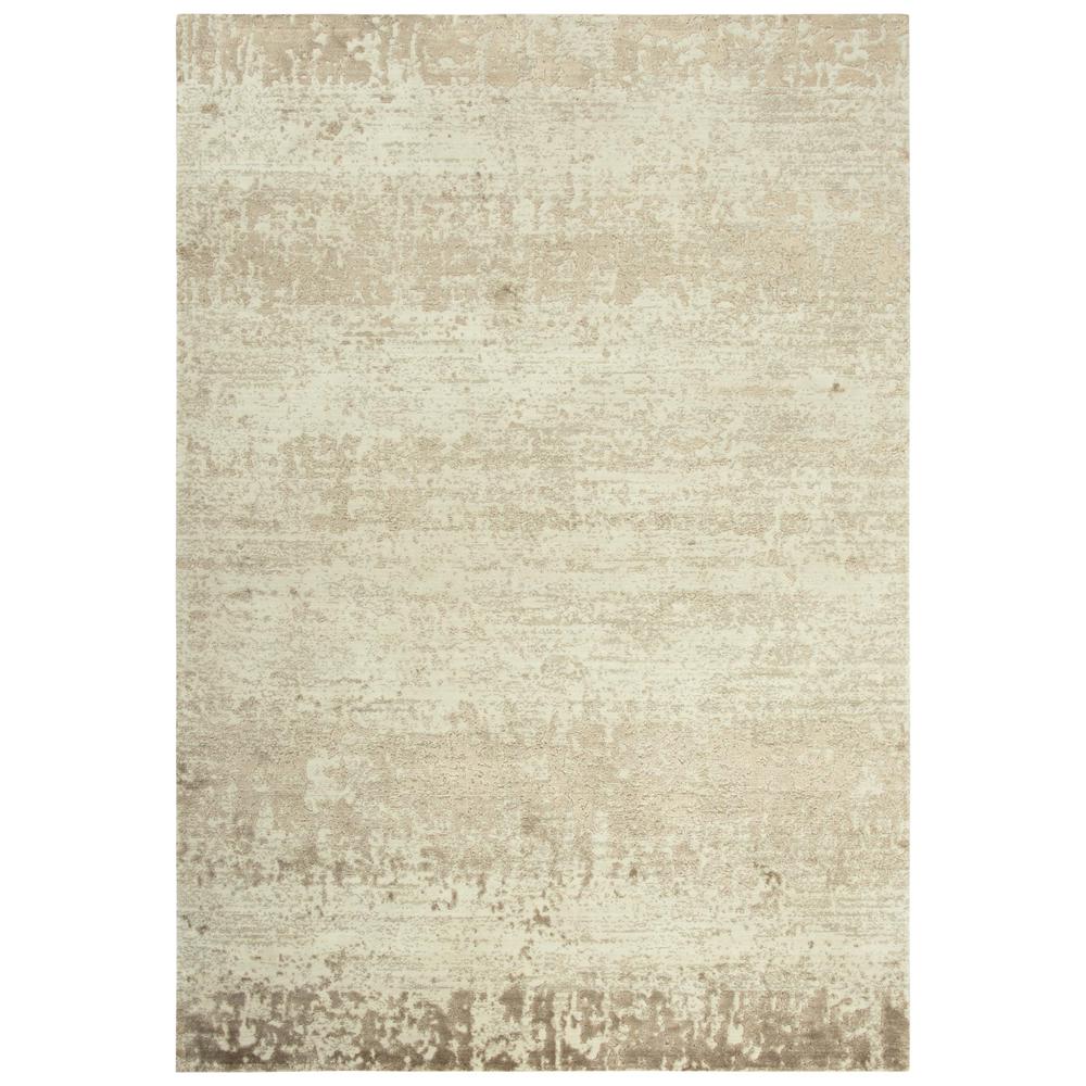 Hybrid Cut Pile Wool/ Tencel Rug, 10' x 13'
