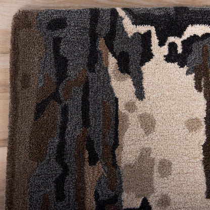 5' x 8' Cut Pile Hand Tufted Rug