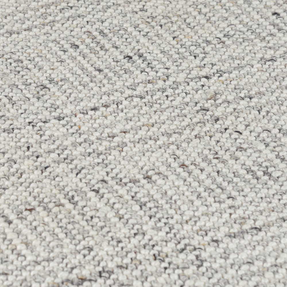 Casual Solid 5' x 8' Rug, Gray