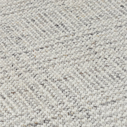 Casual Solid 5' x 8' Rug, Gray