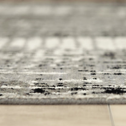Hybrid Cut Pile Wool/ Tencel Rug, 5' x 8'
