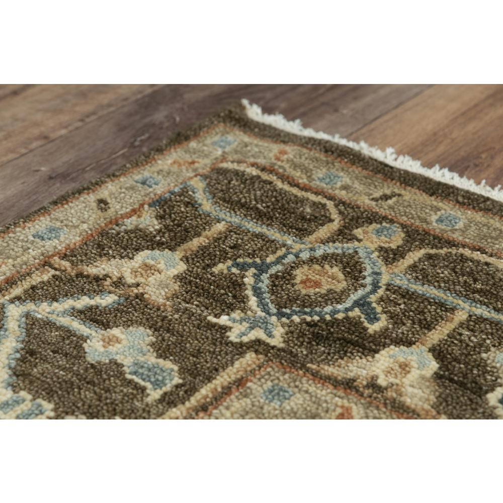 Hand Knotted Cut Pile Wool Rug, 6' x 9'