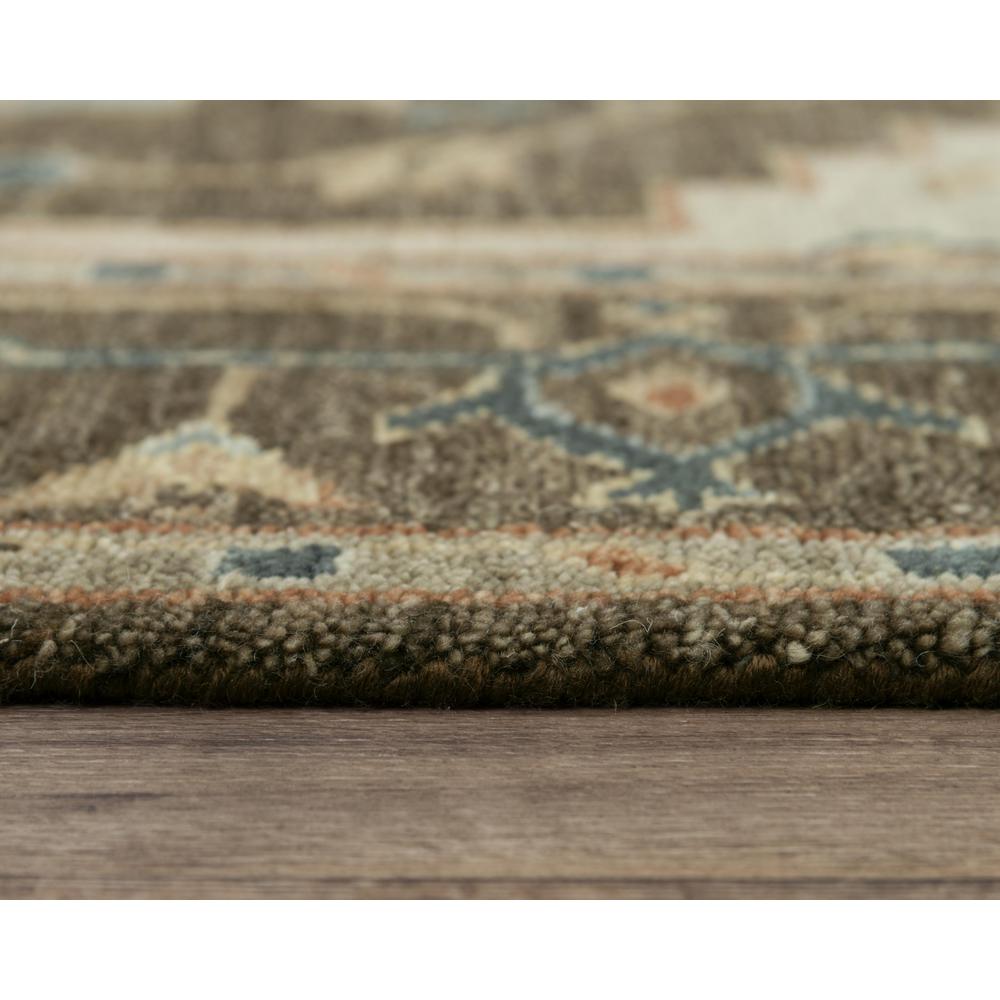 Hand Knotted Cut Pile Wool Rug, 6' x 9'