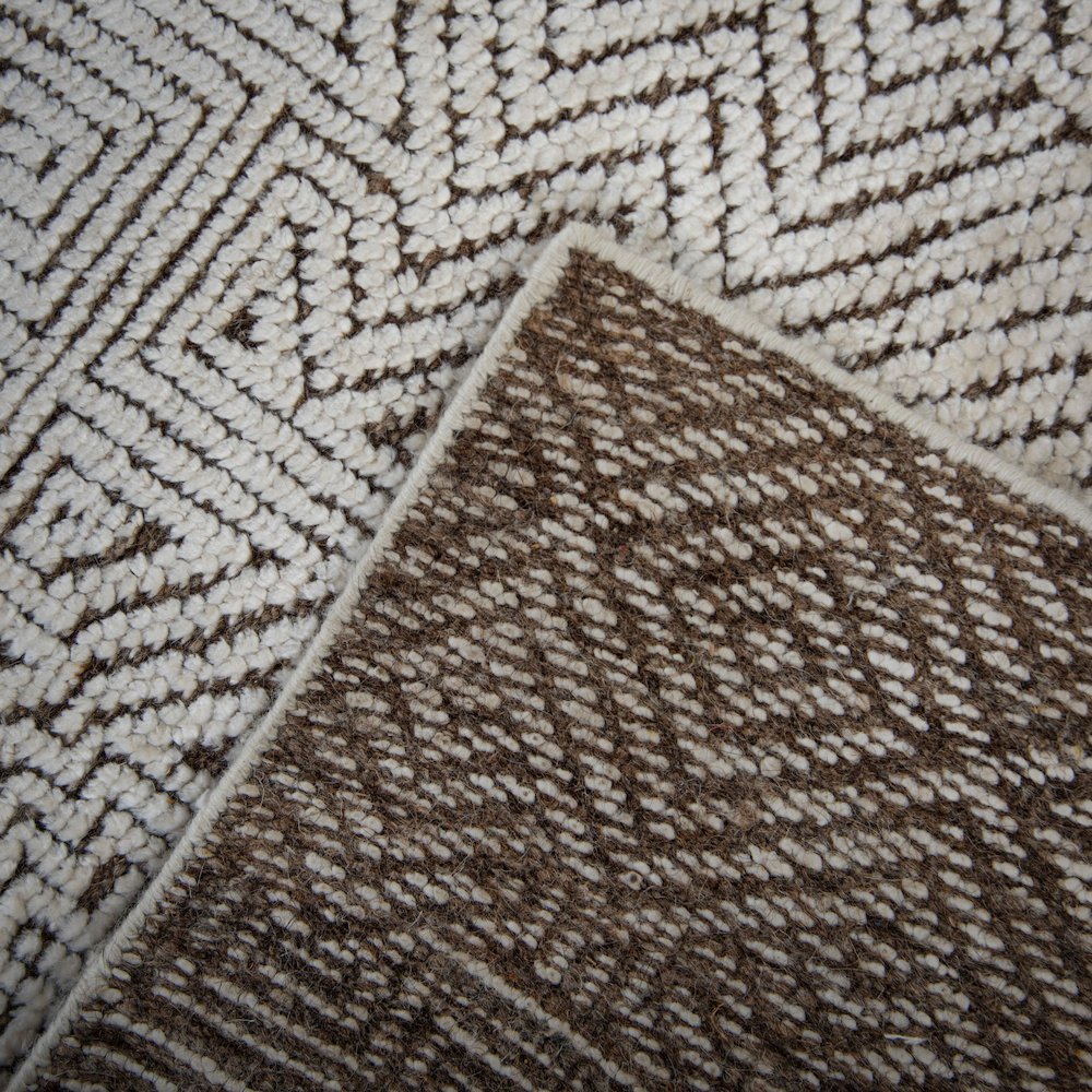 8' x 10' Cut Pile Hand Knotted Rug