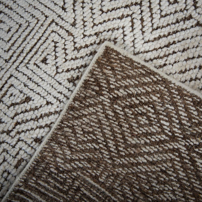 8' x 10' Cut Pile Hand Knotted Rug