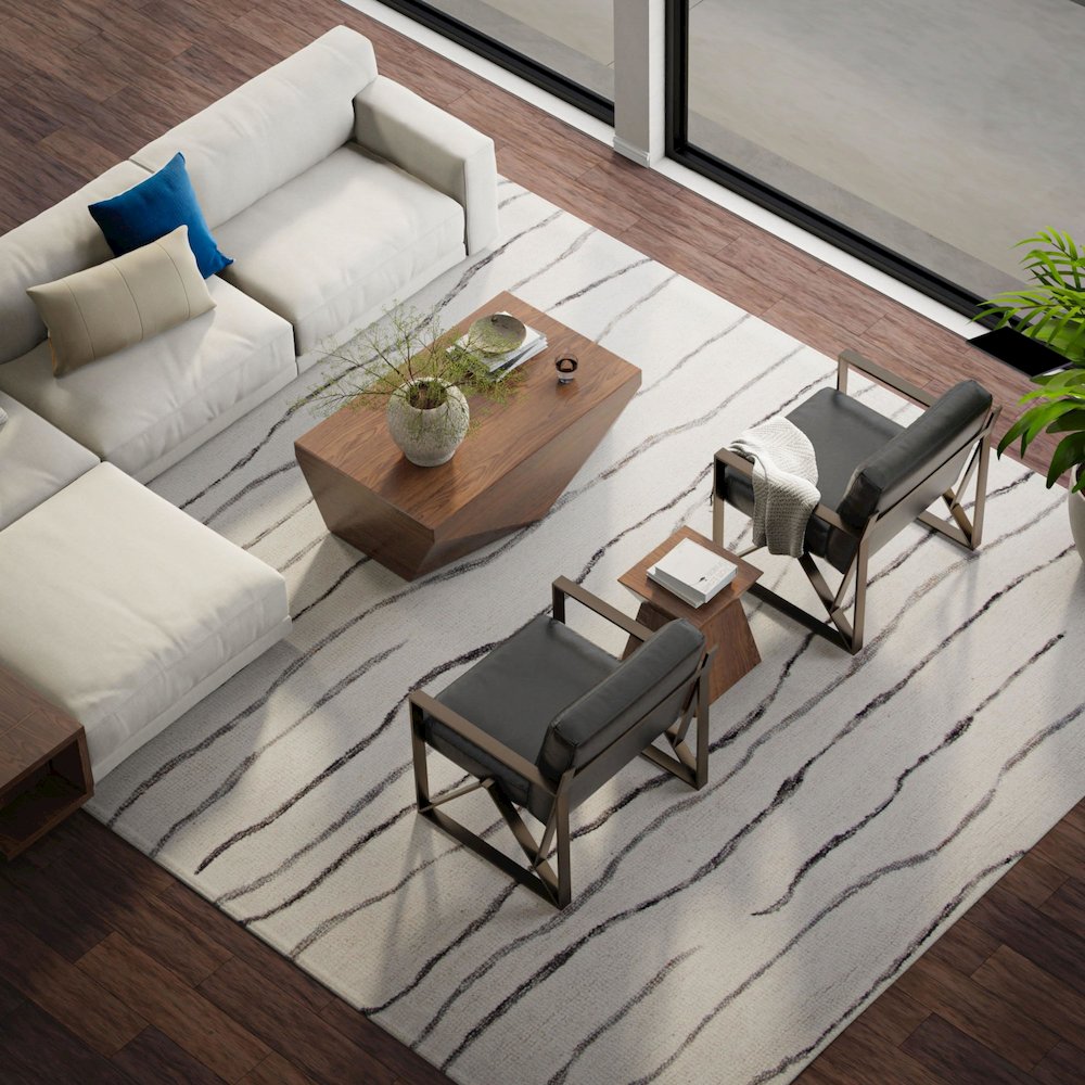 8' x 10' Hand-Tufted Rectangle Rug