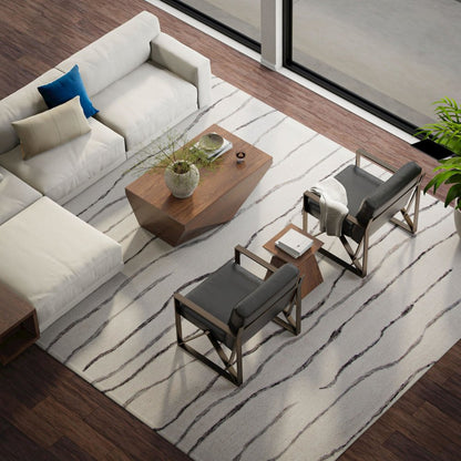 8' x 10' Hand-Tufted Rectangle Rug