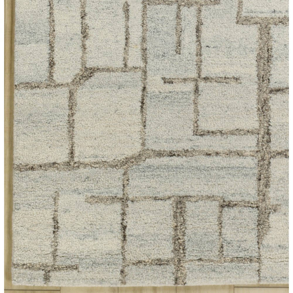 Transitional Abstract 8' x 10' Rug, Brown