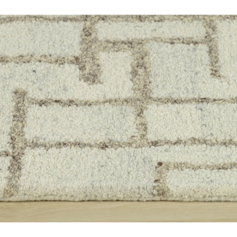 Transitional Abstract 8' x 10' Rug, Brown