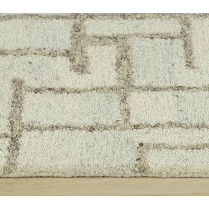 Transitional Abstract 8' x 10' Rug, Brown