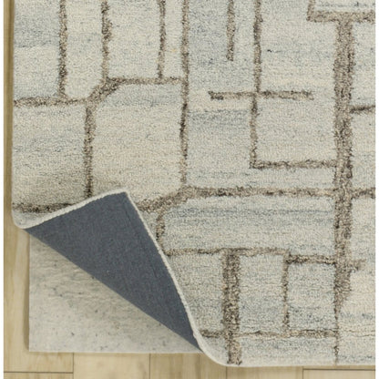 Transitional Abstract 8' x 10' Rug, Brown