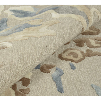 Transitional Abstract 8' x 10' Rug, Gray