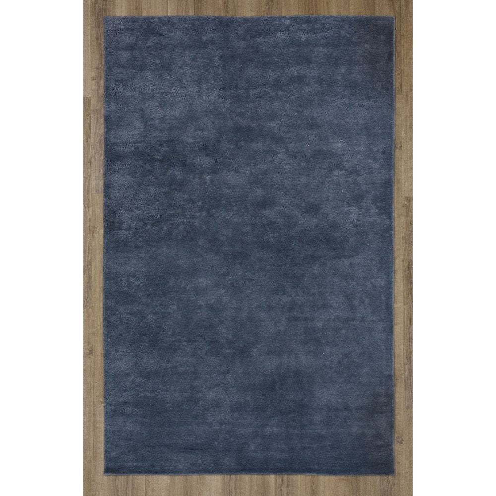 Casual Solid 8' x 10' Rug, Blue