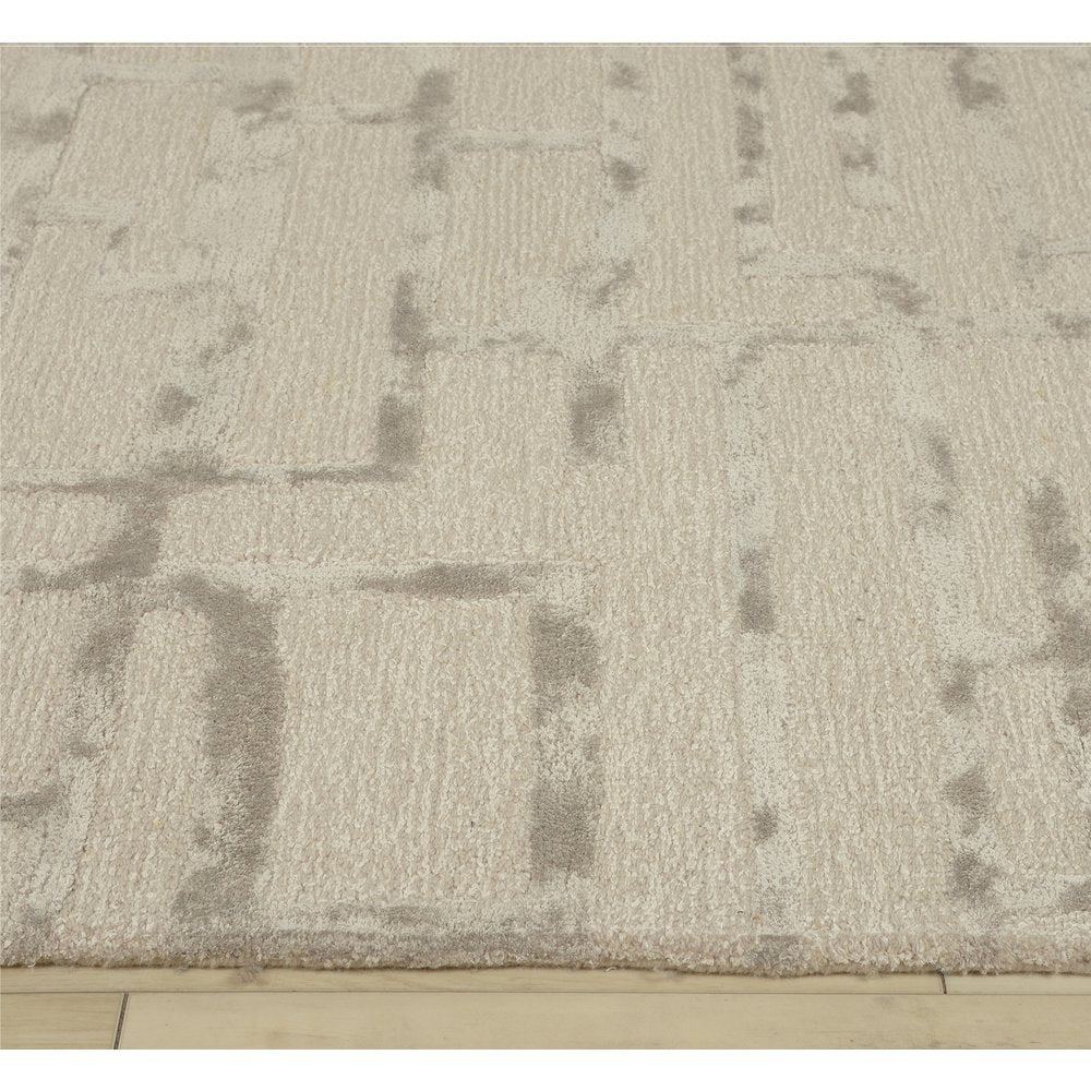 Modern Geometric 8' x 10' Rug, Cream