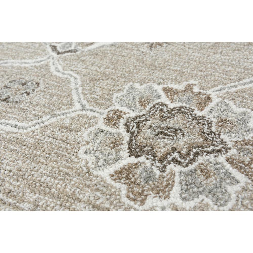 Hand Tufted Loop Pile Wool Internet Rug , 7'9" x 9'9"