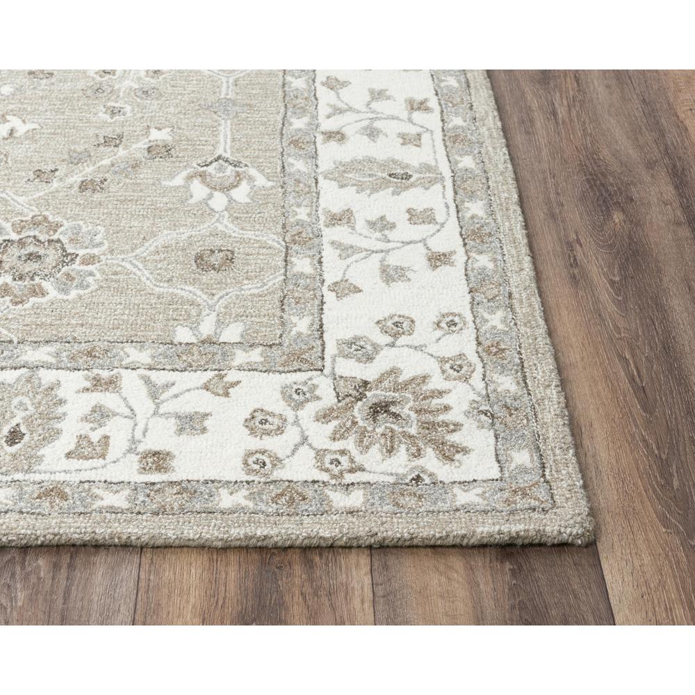 Hand Tufted Loop Pile Wool Internet Rug , 7'9" x 9'9"