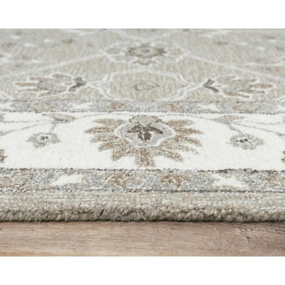 Hand Tufted Loop Pile Wool Internet Rug , 7'9" x 9'9"