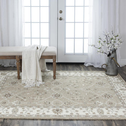 Hand Tufted Loop Pile Wool Internet Rug , 7'9" x 9'9"