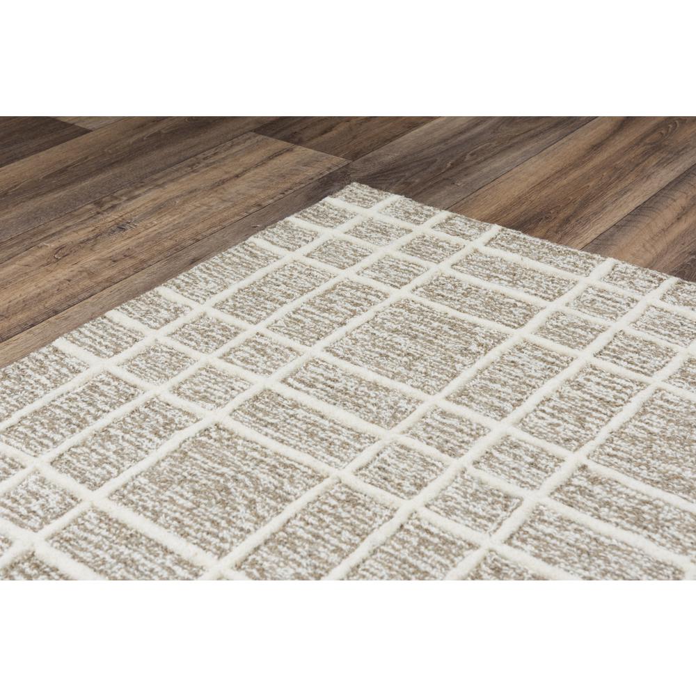 Hand Tufted Loop Pile Wool Internet Rug , 7'9" x 9'9"
